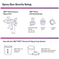 thumbnail image 5 of 3M Performance Gravity HVLP Atomizing Head Refill Kit, 26712, Size 1.2, Blue, for use with 3M Performance Spray Gun and 3M PPS 2.0 Paint Cups, 5 Pack, 5 of 7