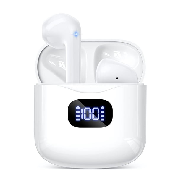 Auriculares inalámbricos KTGEE T08 Bluetooth 5.3 40 horas de reproducción IPX7