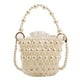 thumbnail image 1 of Bolso de hombro con perlas, bolso de mano con abalorios para boda, fiesta, regalo de vacaciones (estilo B) Ehuebsd Para Estrenar, 1 of 9