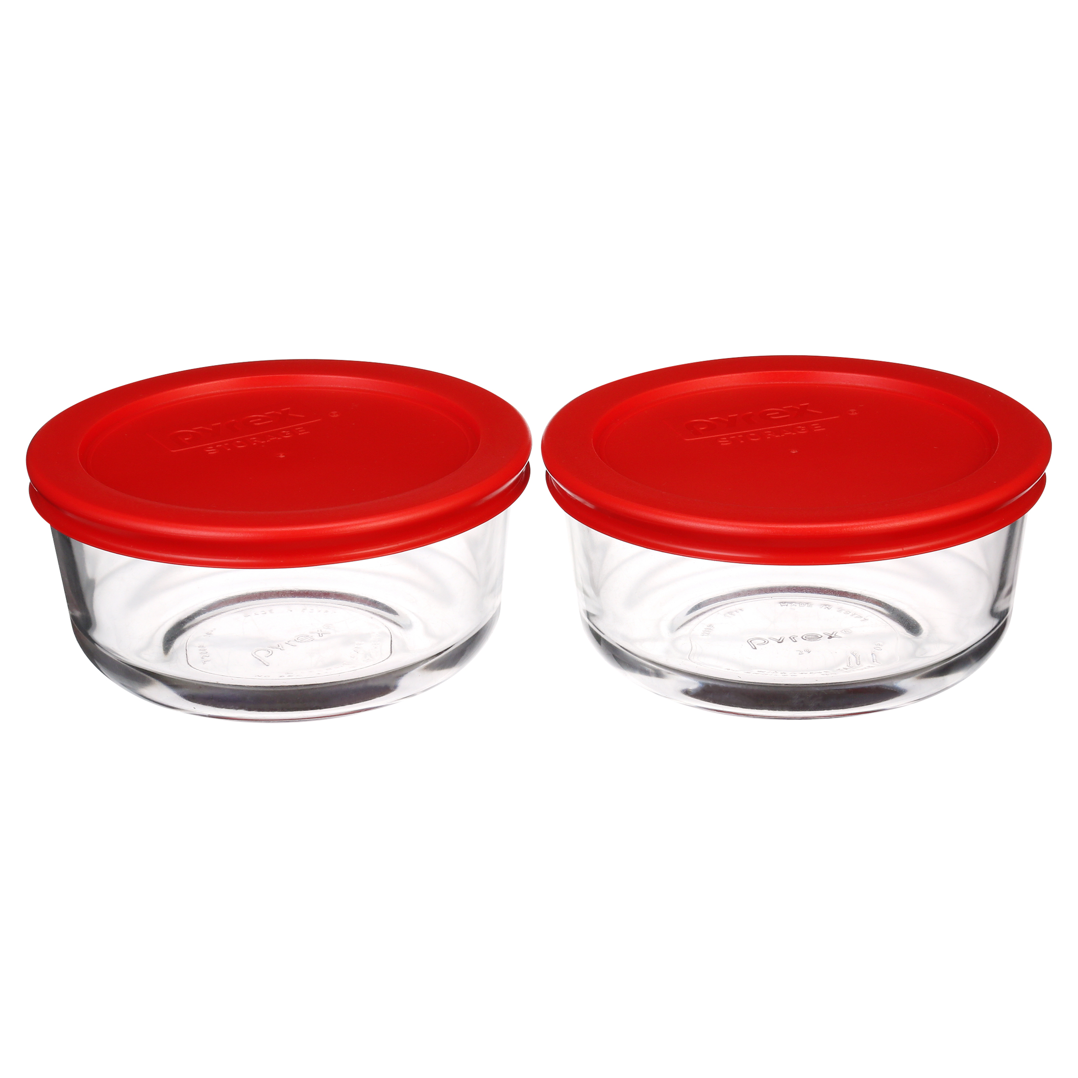 Pyrex® Storage Plus Glass Storage Container, Red, 14 Piece - image 4 of 11