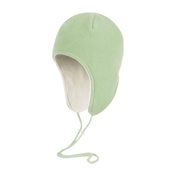 Gorro de invierno cálido, gorro con protección para las orejas, cómodo, resistente al viento, para esquí, gorro con orejeras para correr, esquiar, Verde