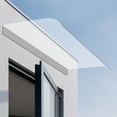 thumbnail image 6 of Autrinix Outdoor Awning Canopy for Doors & Windows, Corrosion & Weatherproof PC Material, Clear Design, Easy Installation, Modern Front Door Protection, 6 of 11