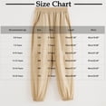 thumbnail image 3 of Lenpel Boys Girls' Joggers Lightweight Summer Elastic Waist Mesh Pull on Athletic Hiking Pants Workout Lounge Pants, 3 of 3