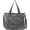 【black】, variant on CoCoMangos Large Denim Tote Bag for Women,Fashionable Shoulder Purse with Zipper,Durable Canvas Handbag for Work,Travel,and Everyday Use
