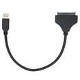 thumbnail image 2 of Adaptateur de Disque Dur USB3.0 vers Matériau ABS 6Gbps Vitesse de Transfert Plug And Play Support Hot Swap pour SSD pour HDD, 2 of 8
