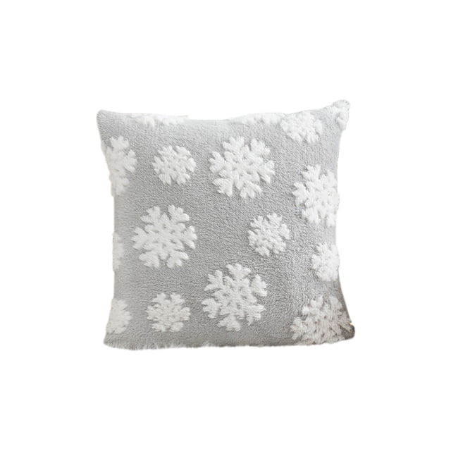 Decoraciones Del Árbol de Navidad Funda de Almohada de Navidad Copo de Nieve Terciopelo Cojín Del Árbol de Navidad Bordo de la Decoración de Vacaciones Cojín de la Cubierta de la Almohada de Navidad