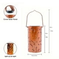 thumbnail image 3 of Colorful Sunflower Glow Solar Garden Lantern, Solar Outdoor Hanging Light Dragonflys Elementl Solar Light, Hanging Sunflower Lantern Lights with Colorful Projection, Outdoor Waterproof, 3 of 6