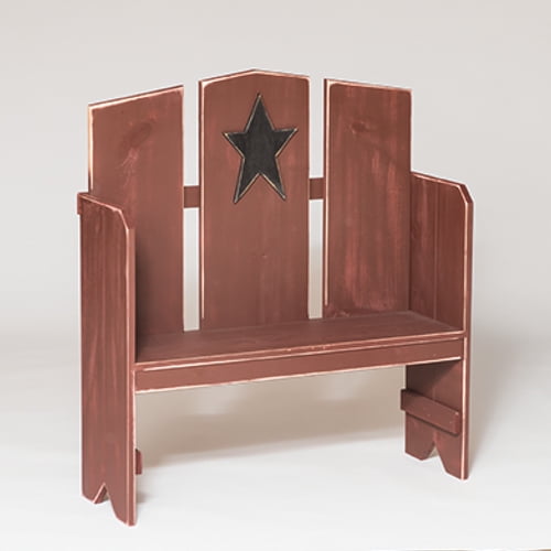 Rustic Genuine  Amish Quality Primitive 12 inch Barn Star USA Made DARK GREEN 