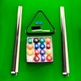 thumbnail image 6 of Billiards Table,5.5ft Pool Table, Portable Foldable Space-Saving Table, Billiard Table Set Includes Balls, Cues, Chalks and Brush  Perfect for Family Game Room Kid Adult, 6 of 9