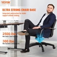 thumbnail image 2 of HCY Office Chair Base Replacement 28" Swivel Chair Base 2500 lbs 4" Stroke, 2 of 6