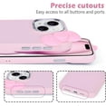 thumbnail image 4 of Compatible with iPhone 15 Case, Cute 3D Bowknot Design Soft Silicone Shockproof Cover for iPhone 15 6.1" 2023 Pink, 4 of 7