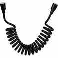 thumbnail image 1 of Black 3m Flexible Hose for Toilet and Bidet Connection, 1 of 5