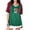 Z2Green, variant on Trendfront Womens Soccer Jersey V Neck Short Sleeve Mexico Flag Letter Graphic Country Pride Match Day National Supporter Shirts