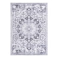 thumbnail image 4 of Unique Loom Renaissance Collection Area Rug - Roma (7' 10" x 11' Rectangle Light Gray/Black), 4 of 7