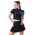 thumbnail image 2 of Falda deportiva plisada / Juvenil, 383 (Negro) negro M, 2 of 4