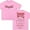 pink, variant on Stray Kids Dominate World Tour tshirt Cotton Tee short sleeve tshirt men/women trendy music tops