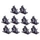 thumbnail image 4 of HAMPPLIES 30Ud Clips Para Cable Negro Con Base Adhesiva Resistente Para Control Y Orden De Cables, 4 of 7