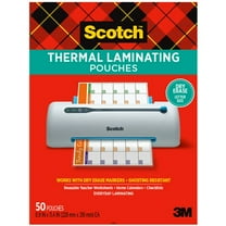 Scotch Laminating Pouch - Sheet Size Supported: Letter - Laminating Pouch/Sheet Size: 8.90" Width x 11.40" Length - for Document, Artwork, Sign, Flyer, Schedule, Certificate, | Bundle of 2 Packs