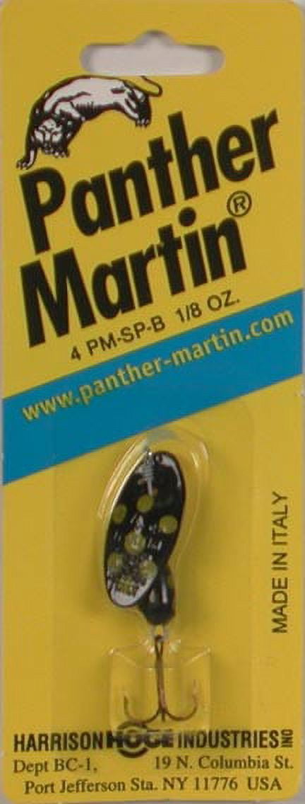 Panther Martin PMSP_4_B Spotted Teardrop Spinners Fishing Lure