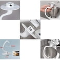 thumbnail image 4 of Ganchos de gancho de masa recubiertos para mezclador de soporte, ganchos de masa de Metal recubiertos C para modelos 3K5SS, 4K5SS, 5K5SS, KDM5, KP50, Soledad Gancho de la pasta, 4 of 7