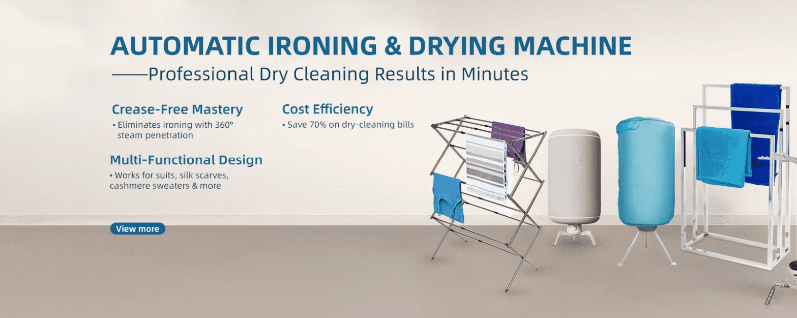 IronMax Iron Dryer Clothes Irons, White