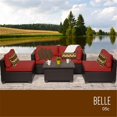 thumbnail image 1 of TKC Belle 5 Piece Outdoor Wicker Patio Furniture Set, 1 of 1