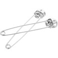 thumbnail image 3 of Miangastore 2PCS Skull Safety Pin Skull Pin Chic Skull Lapel Pin Collar Clothing Pin, 3 of 9