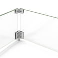 thumbnail image 6 of Barton Square Fire Pit Wind Guard 29.5 x 29.5 Inches Outdoor Safety Barrier with Aluminum Corners, 6 of 6
