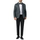 thumbnail image 2 of BLAZER RAYADO INSPIRE CHIC para Hombre, Chaqueta de Traje con Patrón de Rayas, Saco de Negocios Deportivo, Color Negro, 2 of 4