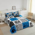 thumbnail image 2 of Blue Rv Bedding Set Twin Rustic Camper Decor Comforter Set Camping Bunk Accessories For Camper Car Rv Comforter For Travel Trailers Country Buffalo Plaid Pine Tree Arrow Bed Set, 2 of 7