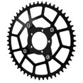 thumbnail image 3 of 52T 104 BCD Chainring and Adapter Aluminum Alloy Lithium Battery Modification Accessories for Bafang Mid Drive Motor Black, 3 of 14