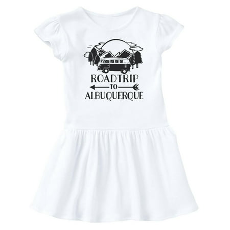 

Inktastic Road Trip To Albuquerque Gift Baby Girl Dress