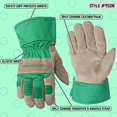 thumbnail image 2 of Wells Lamont 952M Kids Suede Cowhide Leather Palm Gloves, 2 of 3