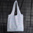 thumbnail image 4 of CHUMUD Women's Striped Vintage Tote Bag - Retro Underarm Shoulder Bag for Daily Shopping & Casual Outfits, 4 of 5