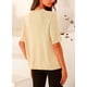 thumbnail image 2 of Suéter PRETTYGARDEN para Mujer de Punto Acanalado con Botones XL Beige, 2 of 8