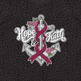 thumbnail image 4 of Inktastic Multiple Myeloma Hope and Faith with Anchor Ribbon and Roses with White Outline Women's Plus Size T-Shirt, 4 of 5