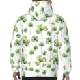 thumbnail image 7 of Rateoe St Patrick's Day3 Pattern Mens Hoodie, Pullover Hooded Sweatshirt, Kangaroo Pocket Hoodie Ideal for Daily Wear, Travel and Home-Small, 7 of 7