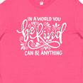 thumbnail image 4 of Inktastic Inspirational Quote In a World You Can be Anything be Kind Youth T-Shirt, 4 of 5
