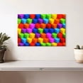 thumbnail image 2 of Elephant Stock Multicolored Geometric Boxes Wall Art - Horizontal Canvas Wall Art - Living Room Wall Decor - Abstract Canvas - Orange And Pink Decor - 12" x 8", 2 of 8