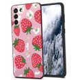 thumbnail image 1 of Strawberries-332 Phone Case, Degined for Samsung Galaxy S21+ Plus Case Men Women, Flexible Silicone Shockproof Case for Samsung Galaxy S21+ Plus, 1 of 1