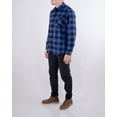 thumbnail image 3 of Visive Mens Flannel Shirts Long Sleeve Big And Tall Heavy Shirt For Men, 3 of 7