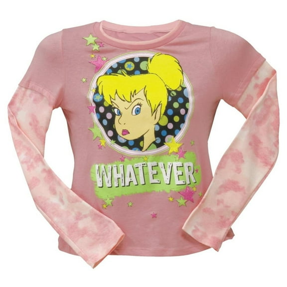 Tinkerbell - Whatever Girls 2fer Long Sleeve T-Shirt
