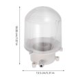 thumbnail image 2 of BRIGHTFUFU Waterproof Lamp Base Plastic for Workshops with Lampshade 1Pack, 2 of 8