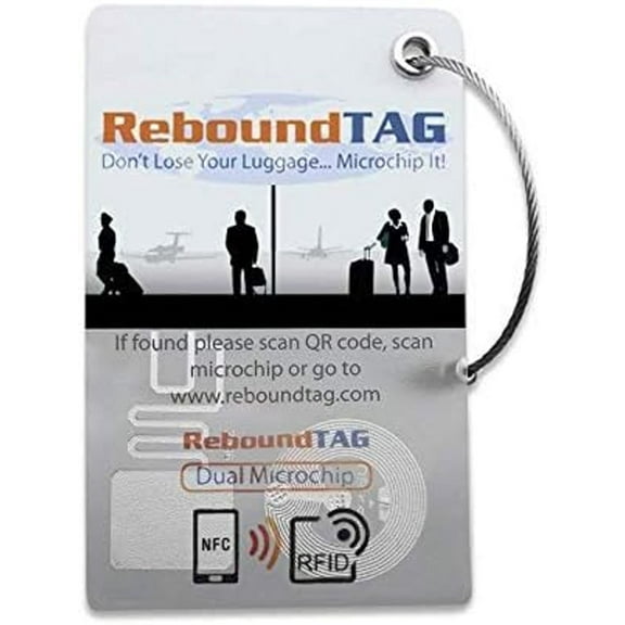 ReboundTAG Microchip Luggage Smart-Tag