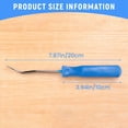 thumbnail image 4 of Car Door Interior Trim Clip Panel Upholstery Fastener Clip Remover Tool Screwdriver Nail Puller 4 Inch Blue, 4 of 9