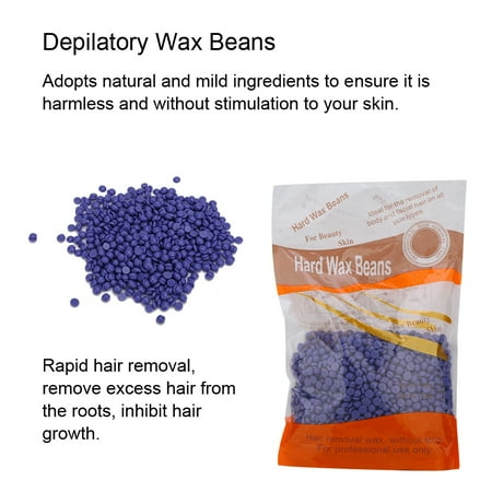 Ejoyous 300g Paper Free Solid Wax Beans Arm Body Bikini Hair
