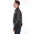 thumbnail image 3 of Scully Mens Black Soft Lamb Zip Western Jacket XL, 3 of 4
