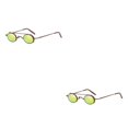 thumbnail image 4 of Guardurnaity Gafas de sol a prueba de de moda Punk Rock para hombres y mujeres gafas UV400 gafas de sol STEAMPUNK C10 C10 2Conjunto, 4 of 6
