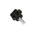 thumbnail image 4 of Unique Bargains 2 Pcs 32mm Dia Black Star Shaped Head M8 x 20mm Thread Clamping Screw Knob, 4 of 4