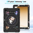 thumbnail image 6 of For Samsung Galaxy Tab A11 Plus 5G 2025/A9 Plus 5G/A9+ 2023 11 Inch with HD Screen Protector & Shoulder Strap,Heavy Duty Military,360°Rotating Stand Case for Kids, 6 of 7